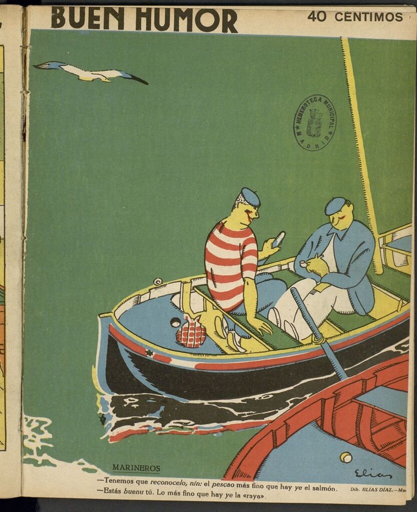 Miniatura de Buen Humor: semanario satírico del 26 de agosto de 1923