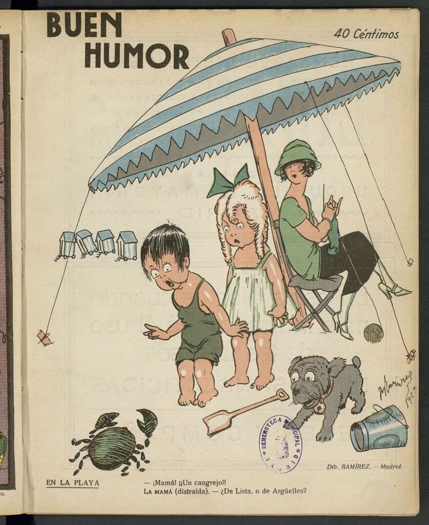 Miniatura de Buen Humor: semanario satírico del 2 de septiembre de 1923