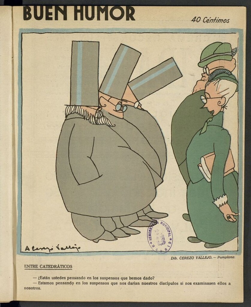 Miniatura de Buen Humor: semanario satírico del 9 de septiembre de 1923