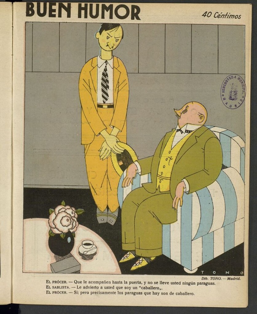 Miniatura de Buen Humor: semanario satírico del 16 de septiembre de 1923