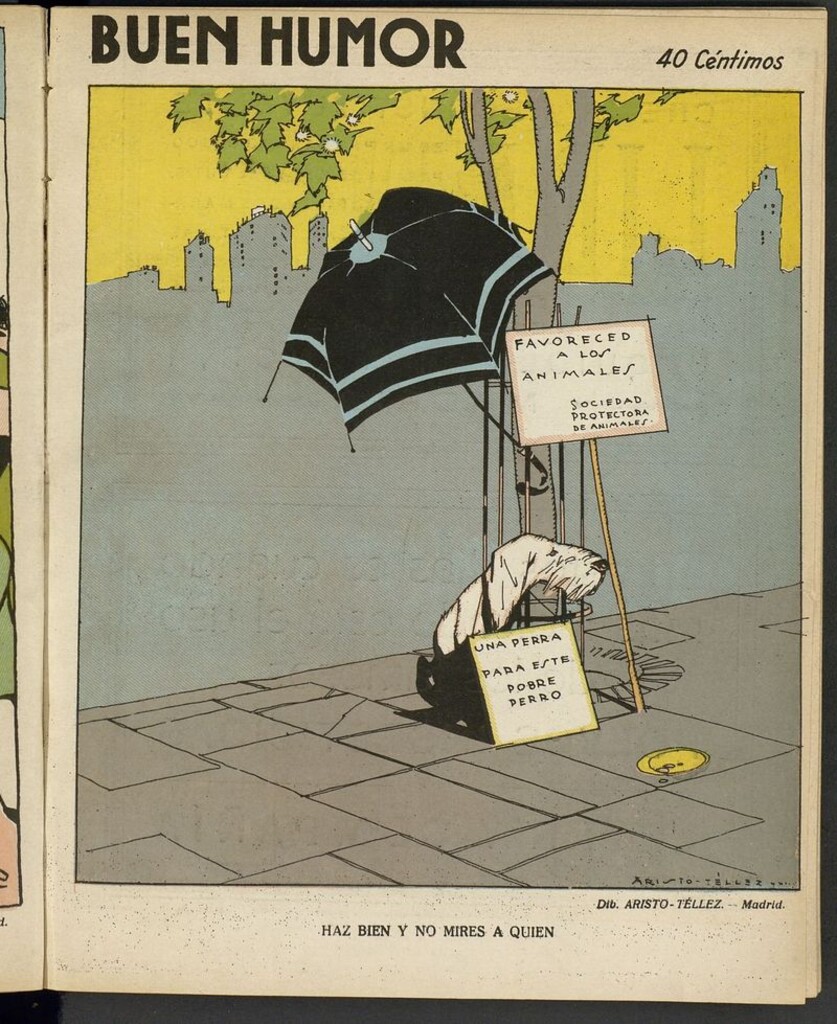Miniatura de Buen Humor: semanario satírico del 23 de septiembre de 1923