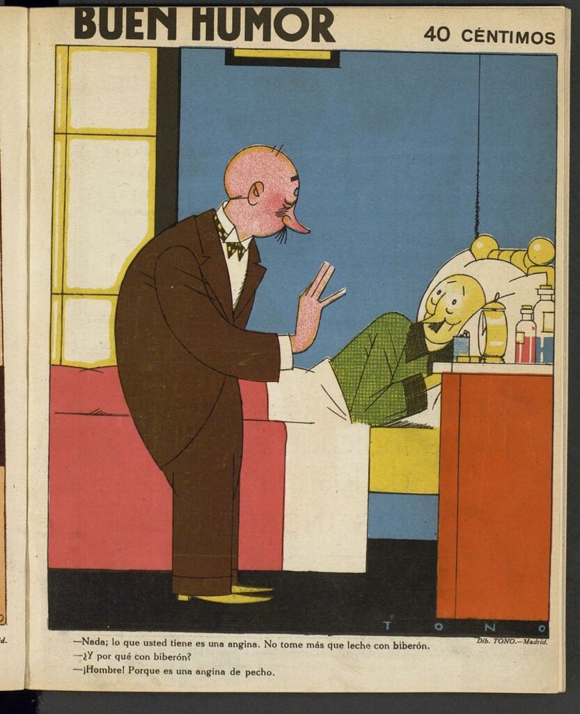 Miniatura de Buen Humor: semanario satírico del 7 de octubre de 1923