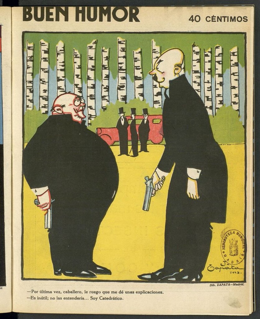 Miniatura de Buen Humor: semanario satírico del 21 de octubre de 1923