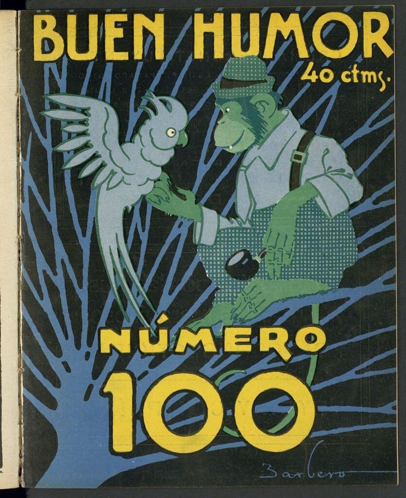 Miniatura de Buen Humor: semanario satírico del 28 de octubre de 1923