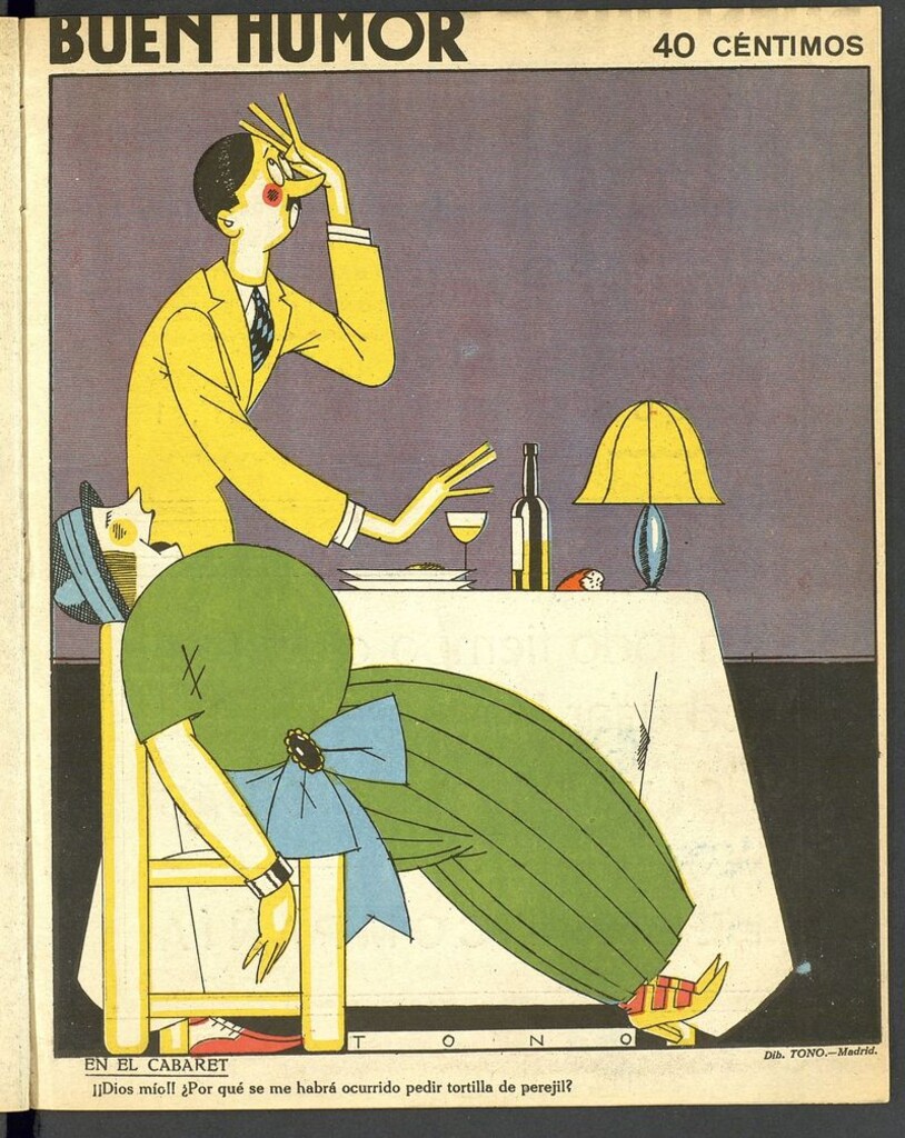 Miniatura de Buen Humor: semanario satírico del 4 de noviembre de 1923