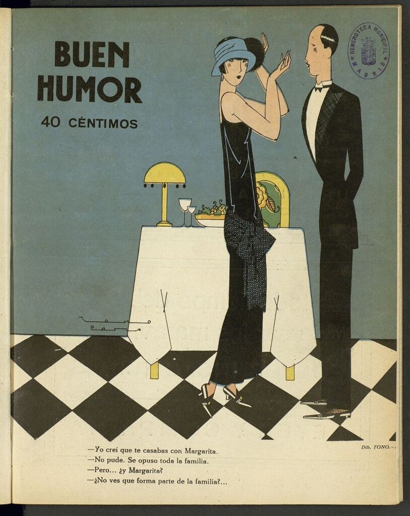 Miniatura de Buen Humor: semanario satírico del 18 de noviembre de 1923