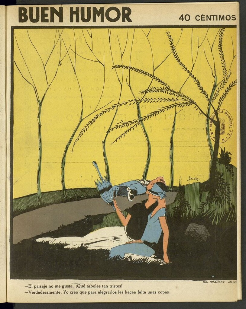 Miniatura de Buen Humor: semanario satírico del 25 de noviembre de 1923