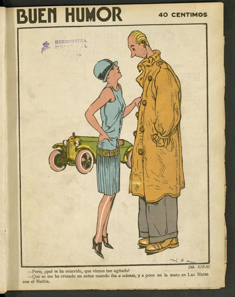 Miniatura de Buen Humor: semanario satírico del 9 de enero de 1927