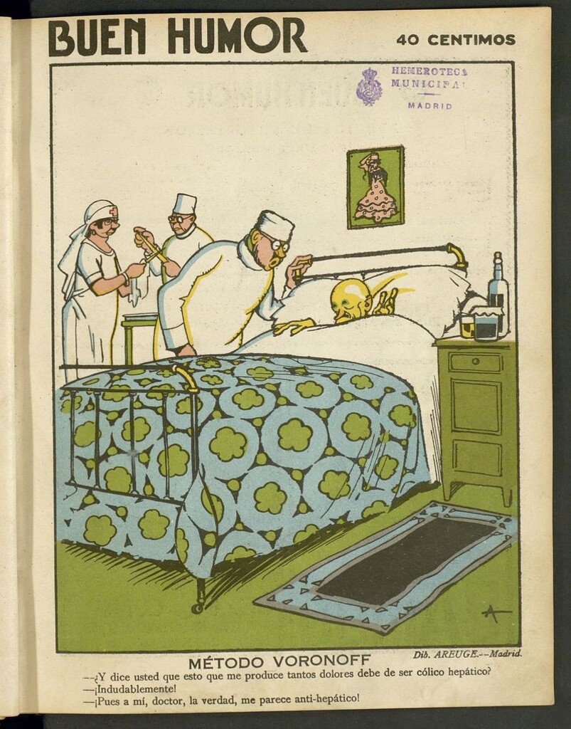 Miniatura de Buen Humor: semanario satírico del 16 de enero de 1927