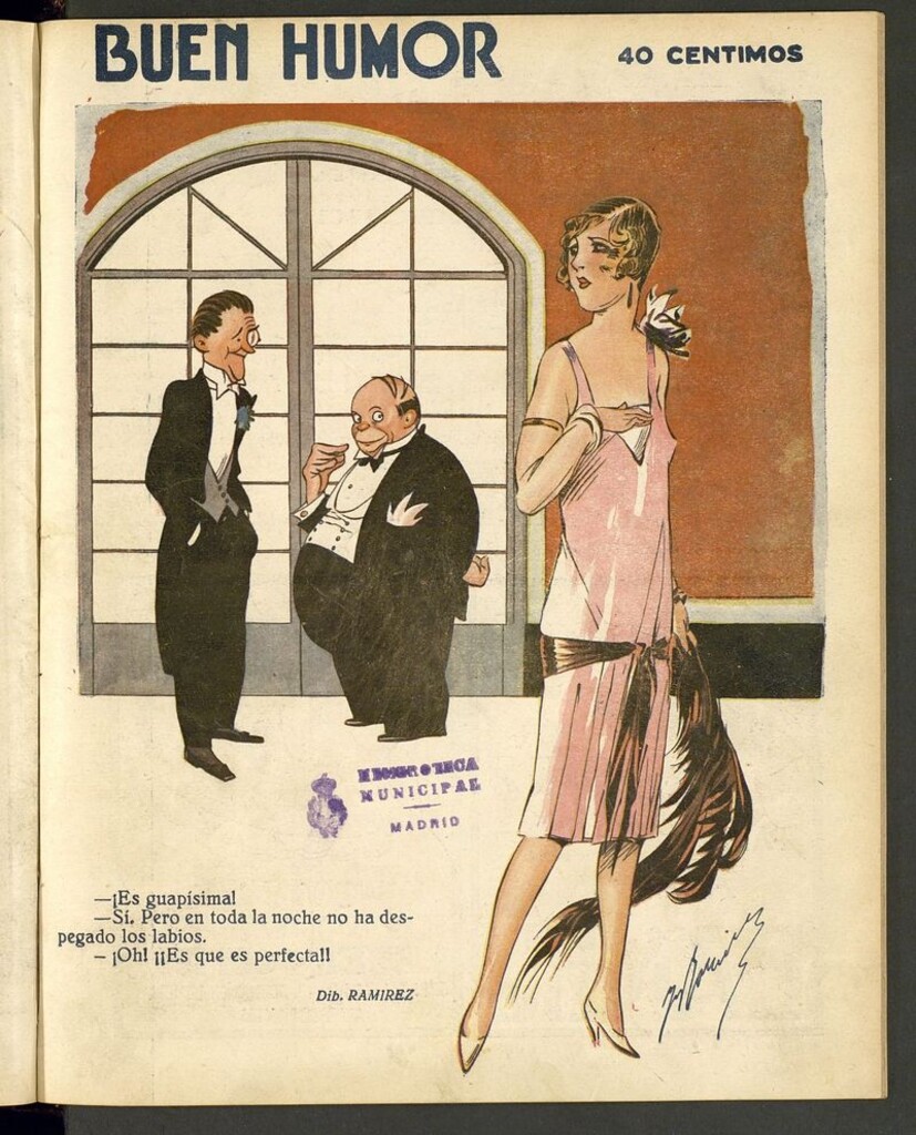 Miniatura de Buen Humor: semanario satírico del 20 de marzo de 1927