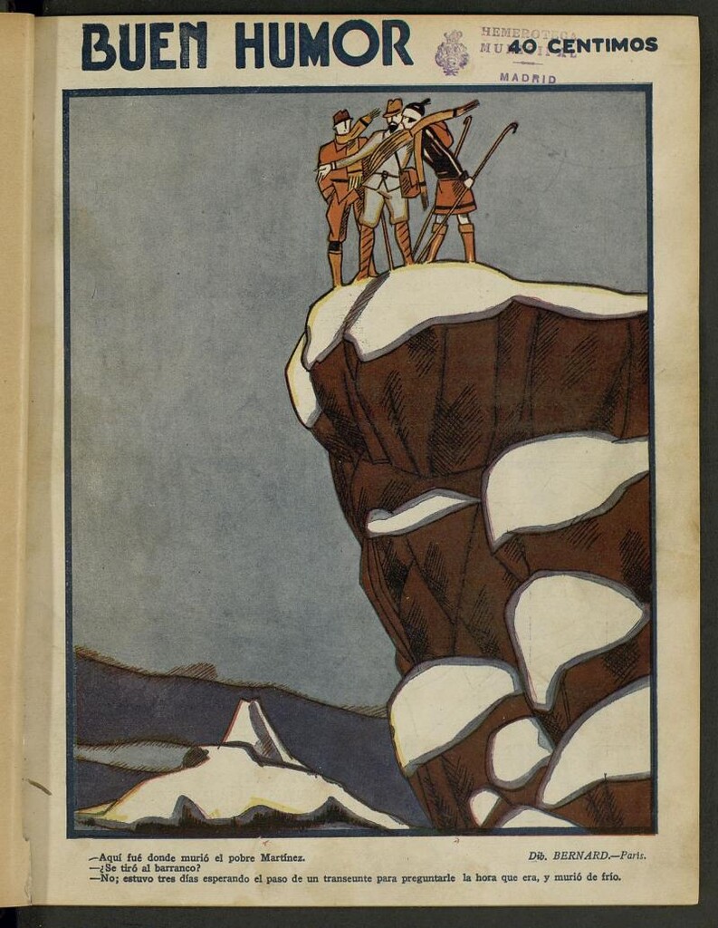 Miniatura de Buen Humor: semanario satírico del 3 de abril de 1927