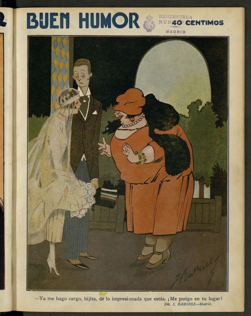 Miniatura de Buen Humor: semanario satírico del 17 de abril de 1927