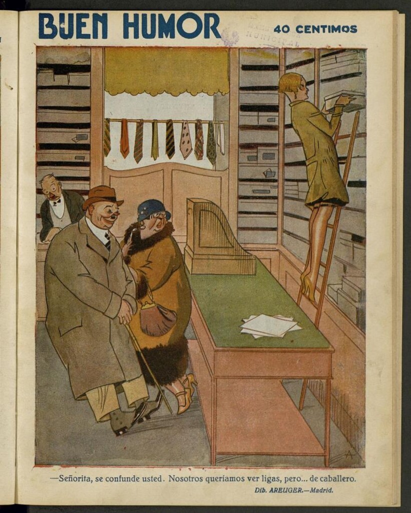 Miniatura de Buen Humor: semanario satírico del 24 de abril de 1927