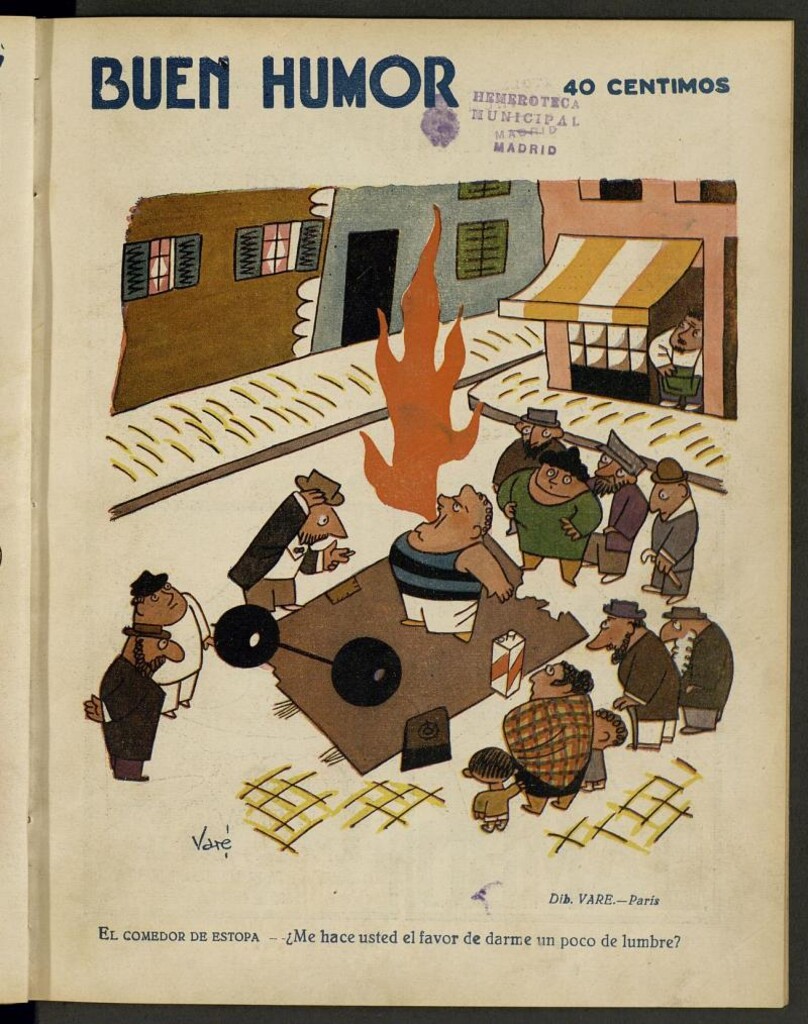 Miniatura de Buen Humor: semanario satírico del 8 de mayo de 1927