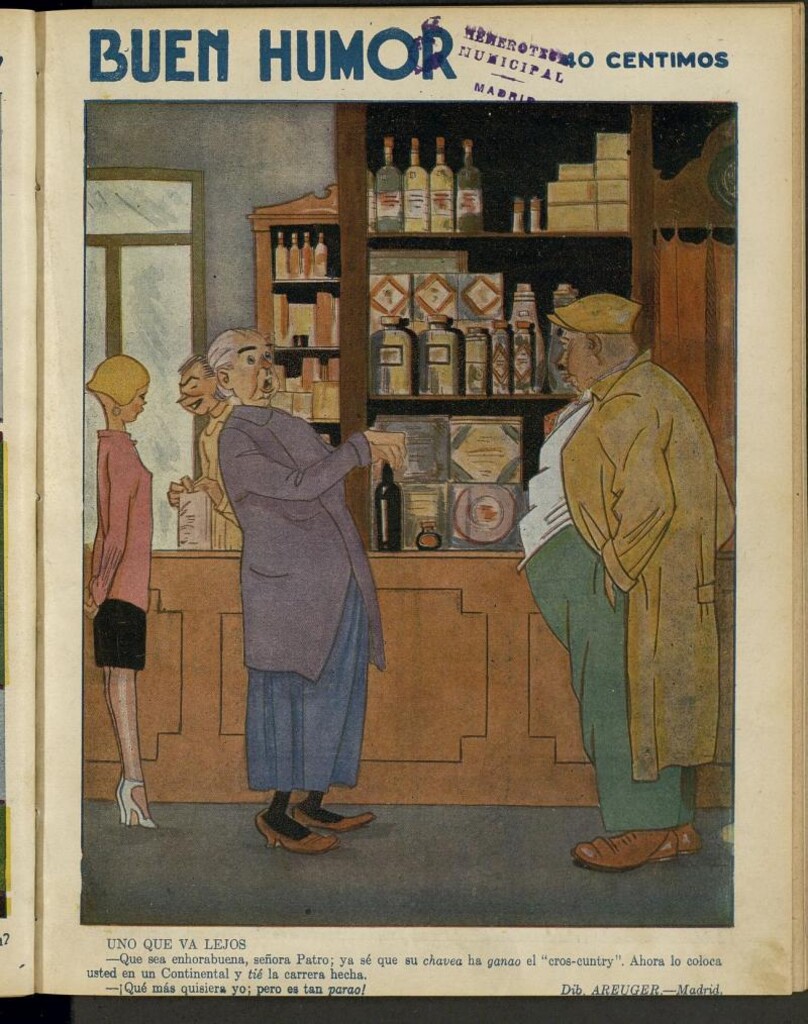 Miniatura de Buen Humor: semanario satírico del 22 de mayo de 1927