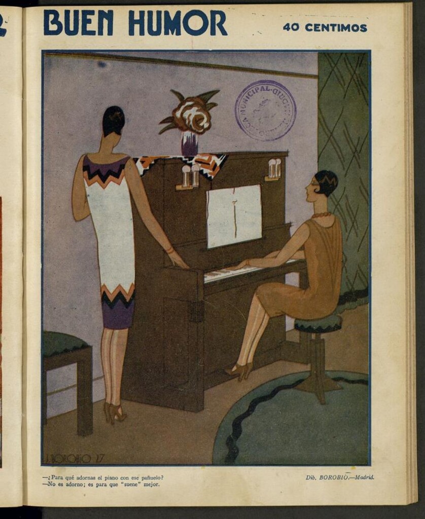 Miniatura de Buen Humor: semanario satírico del 5 de junio de 1927