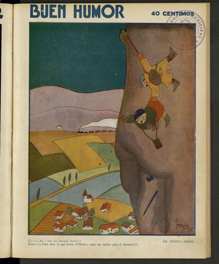 Miniatura de Buen Humor: semanario satírico del 12 de junio de 1927