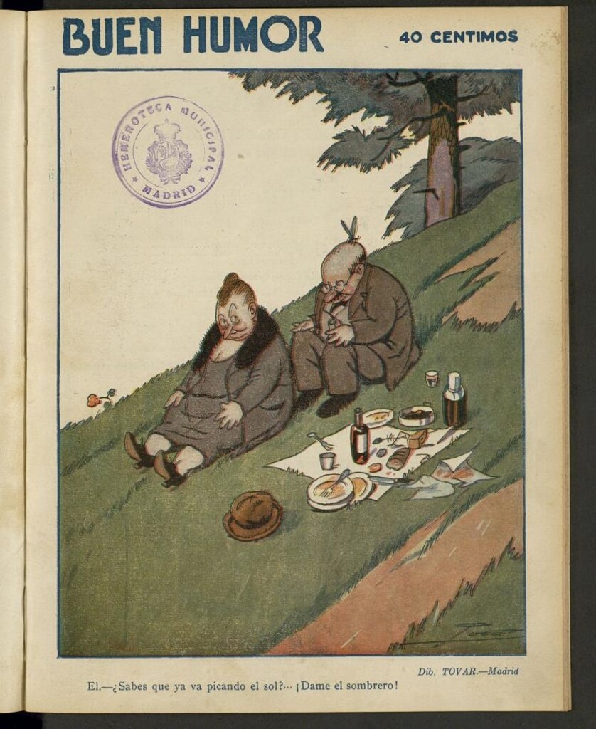 Miniatura de Buen Humor: semanario satírico del 19 de junio de 1927