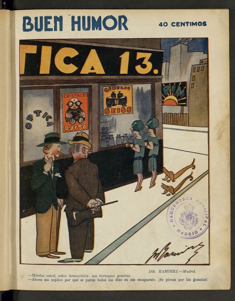 Miniatura de Buen Humor: semanario satírico del 2 de octubre de 1927