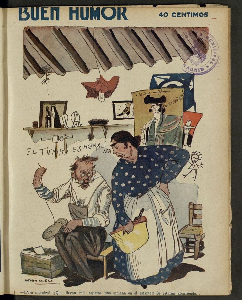 Miniatura de Buen Humor: semanario satírico del 16 de octubre de 1927