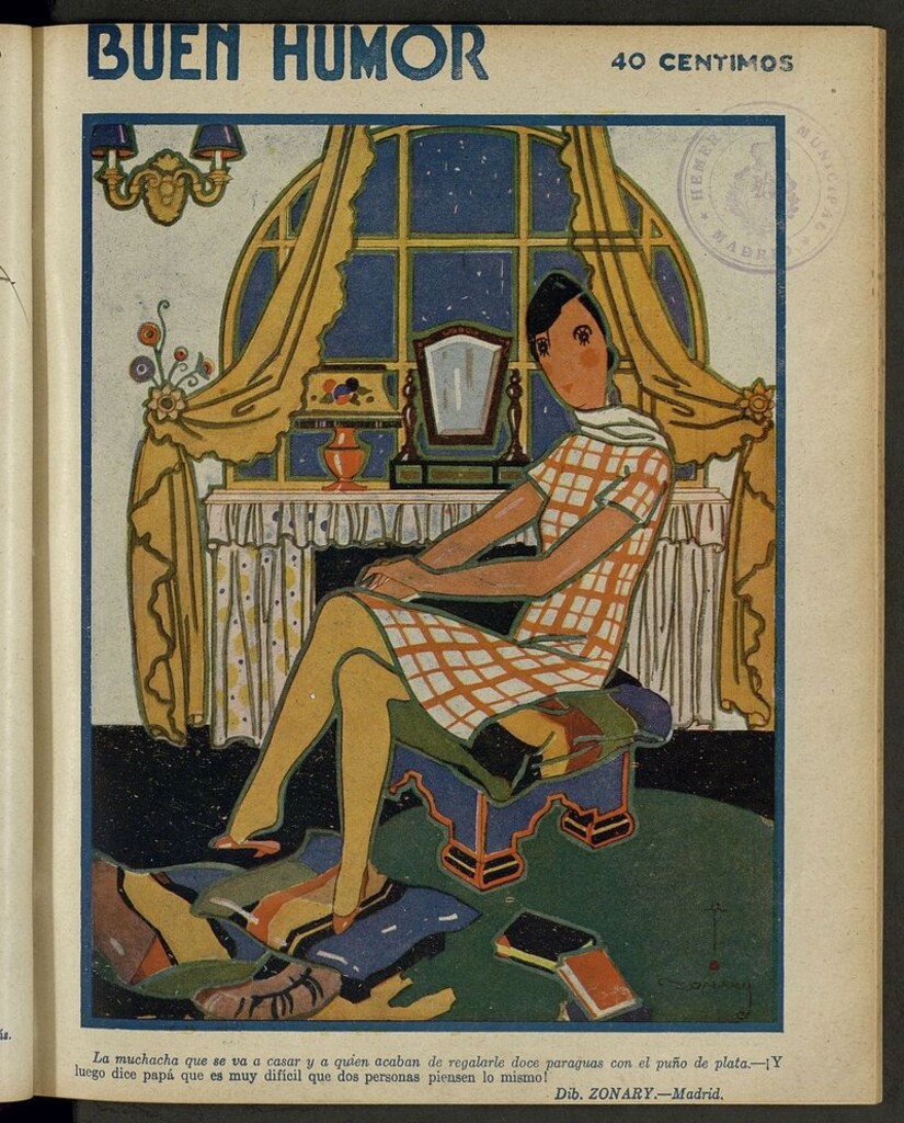Miniatura de Buen Humor: semanario satírico del 23 de octubre de 1927