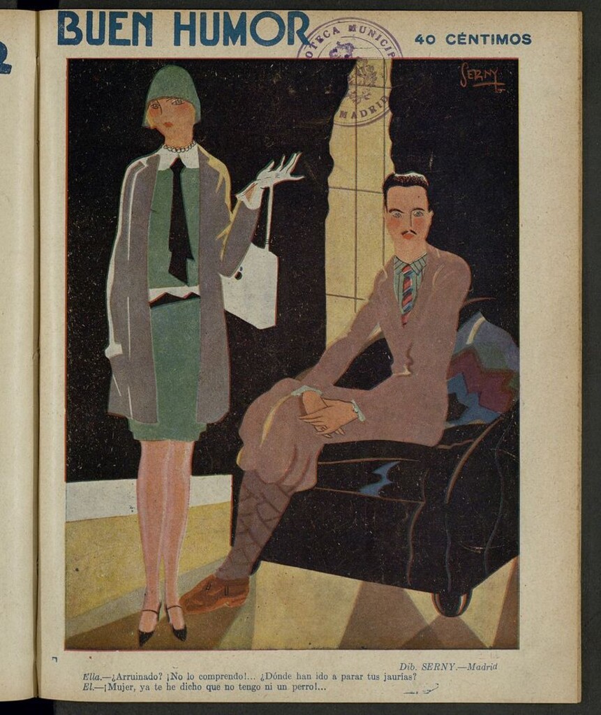 Miniatura de Buen Humor: semanario satírico del 11 de diciembre de 1927