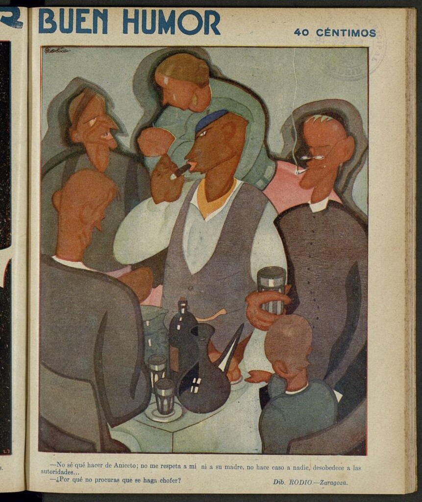 Miniatura de Buen Humor: semanario satírico del 18 de diciembre de 1927
