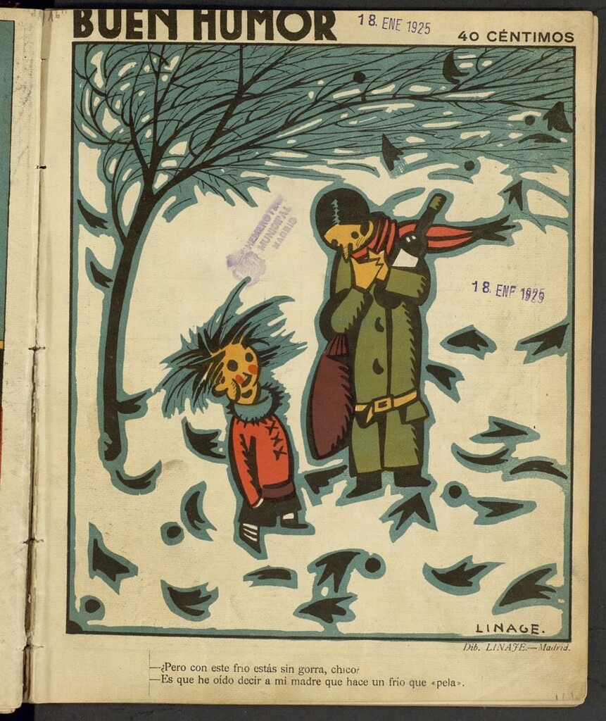 Miniatura de Buen Humor: semanario satírico del 18 de enero de 1925