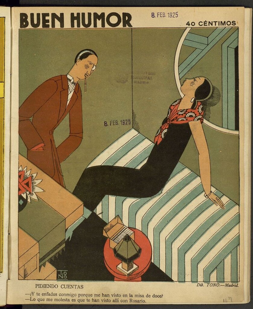 Miniatura de Buen Humor: semanario satírico del 8 de febrero de 1925