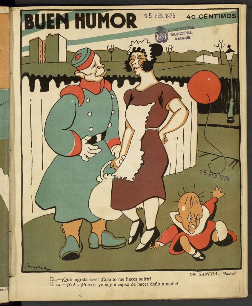 Miniatura de Buen Humor: semanario satírico del 15 de febrero de 1925