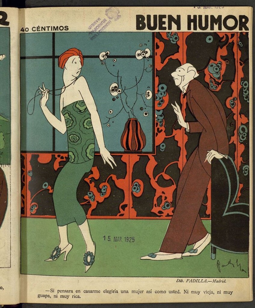 Miniatura de Buen Humor: semanario satírico del 15 de marzo de 1925