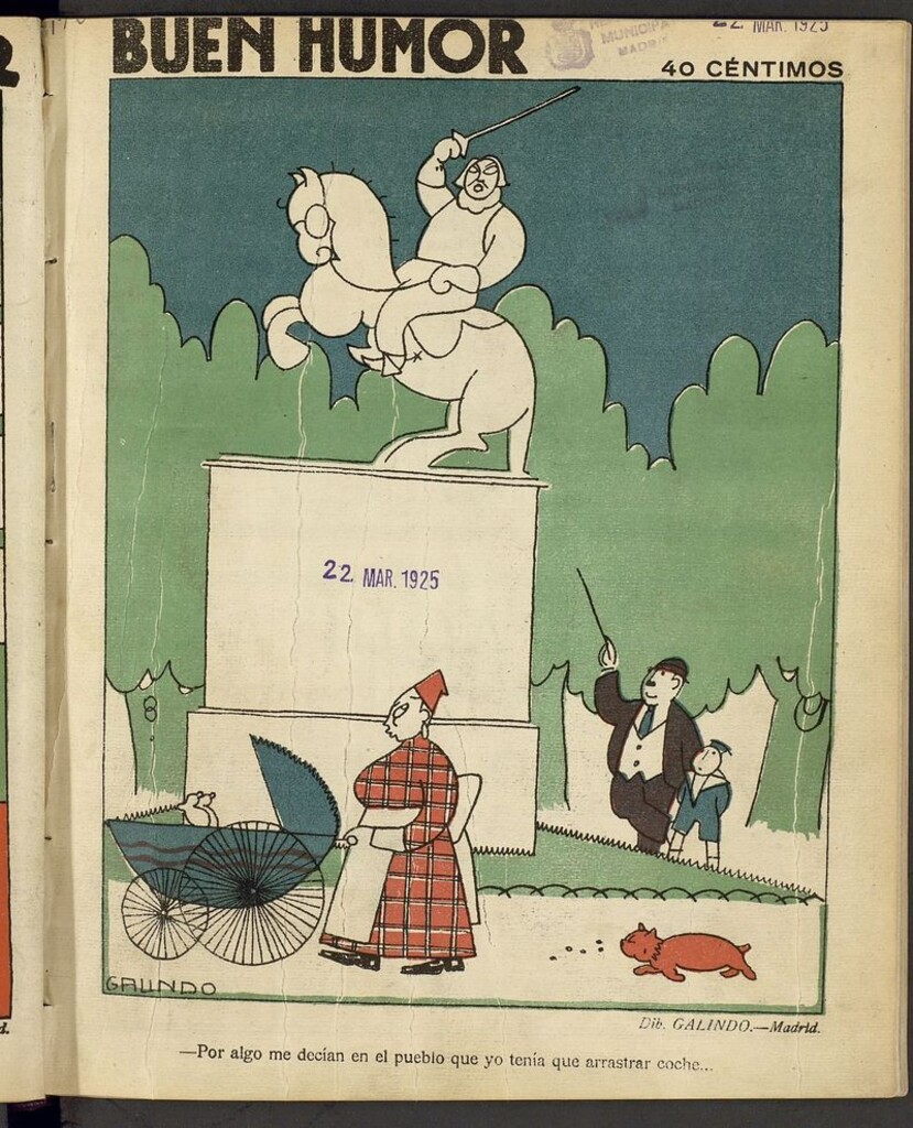 Miniatura de Buen Humor: semanario satírico del 22 de marzo de 1925