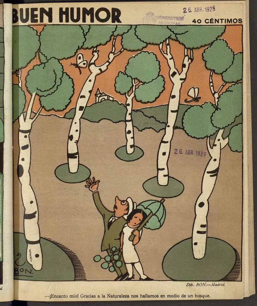 Miniatura de Buen Humor: semanario satírico del 26 de abril de 1925