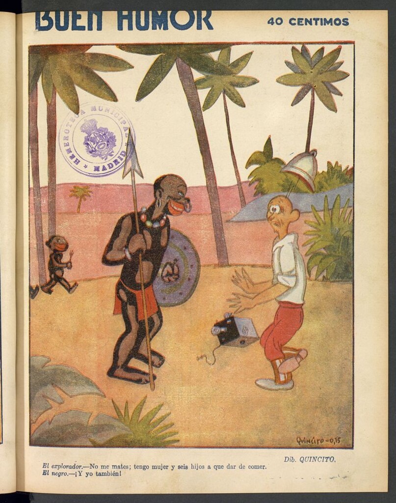 Miniatura de Buen Humor: semanario satírico del 12 de agosto de 1928