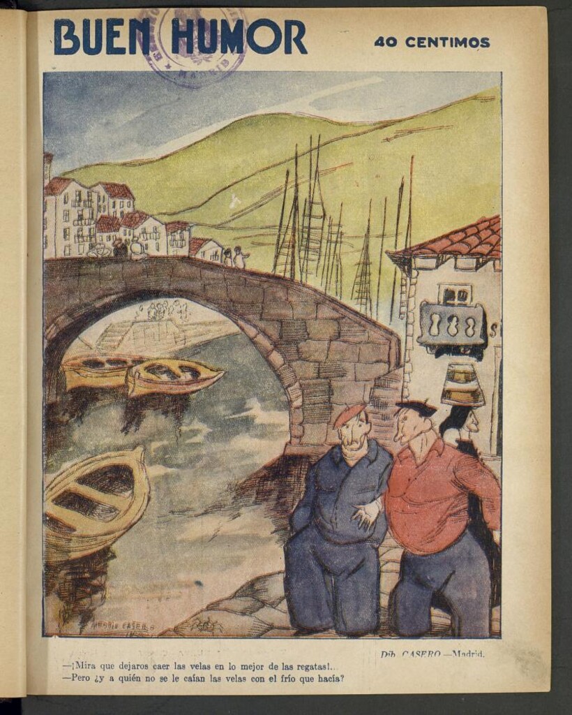 Miniatura de Buen Humor: semanario satírico del 7 de octubre de 1928