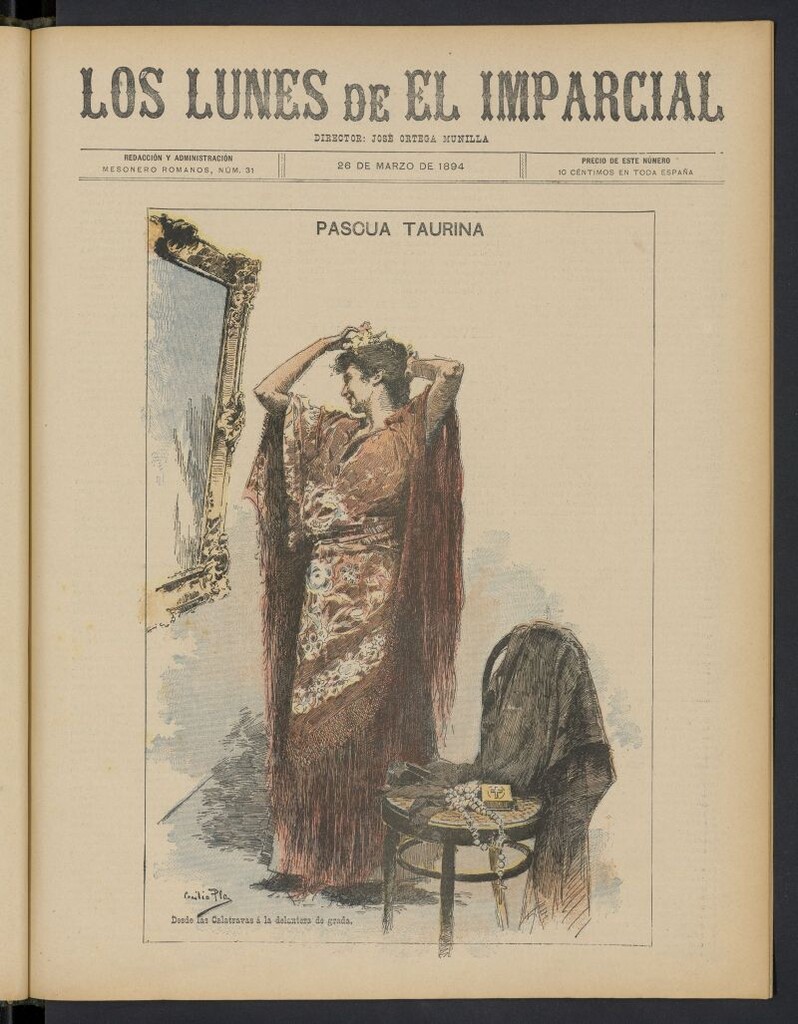Miniatura de Los Lunes del Imparcial del 26 de marzo de 1894
