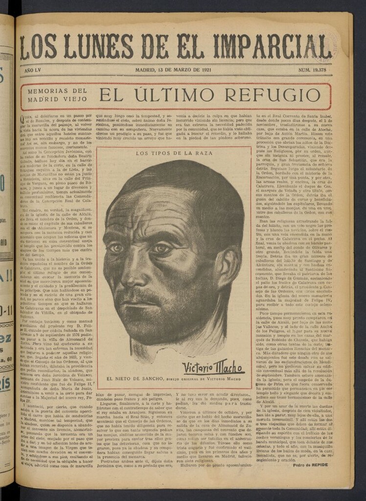 Miniatura de Los Lunes del Imparcial del 13 de marzo de 1921, nº 19.378