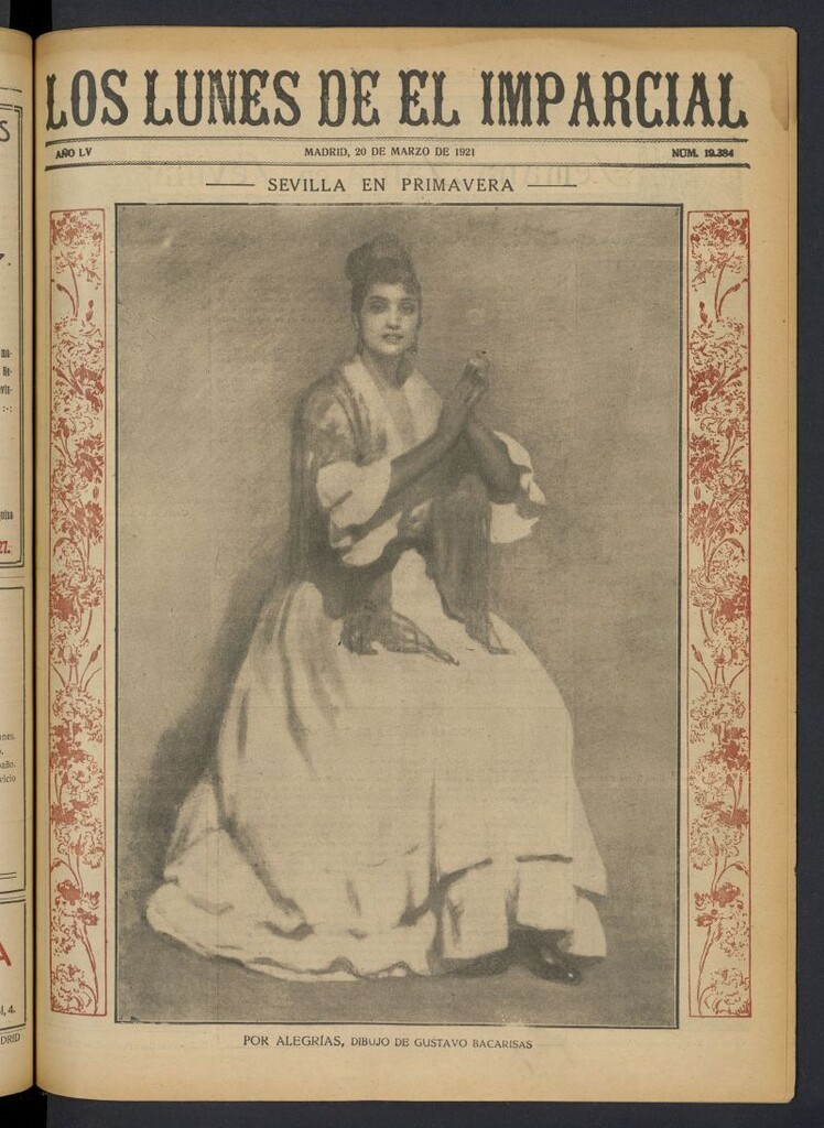 Miniatura de Los Lunes del Imparcial del 20 de marzo de 1921, nº 19.384