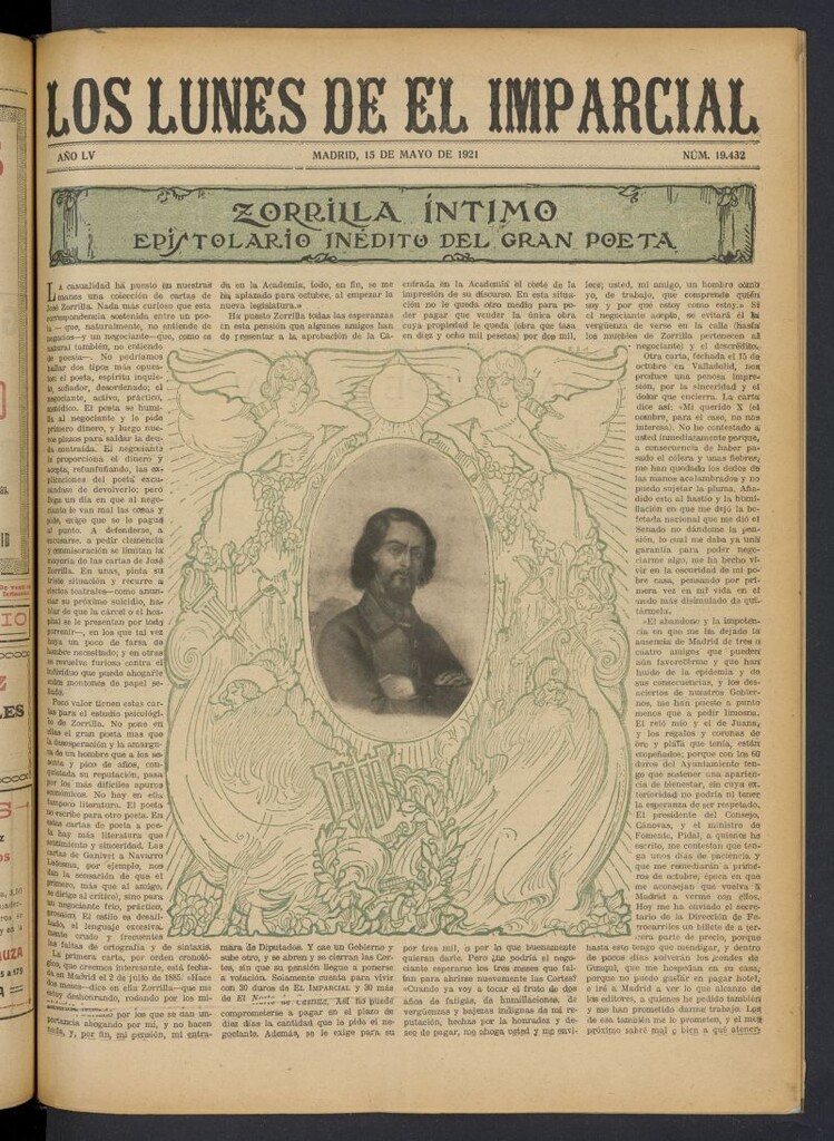 Miniatura de Los Lunes del Imparcial del 15 de mayo de 1921, nº 19.432