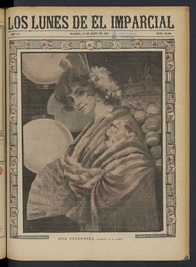 Miniatura de Los Lunes del Imparcial del 12 de junio de 1921, nº 19.456