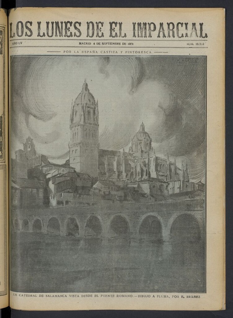 Miniatura de Los Lunes del Imparcial del 4 de septiembre de 1921, nº 19.528