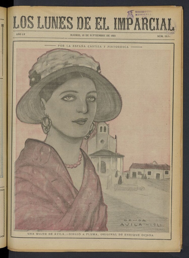 Miniatura de Los Lunes del Imparcial del 18 de septiembre de 1921, nº 19.540