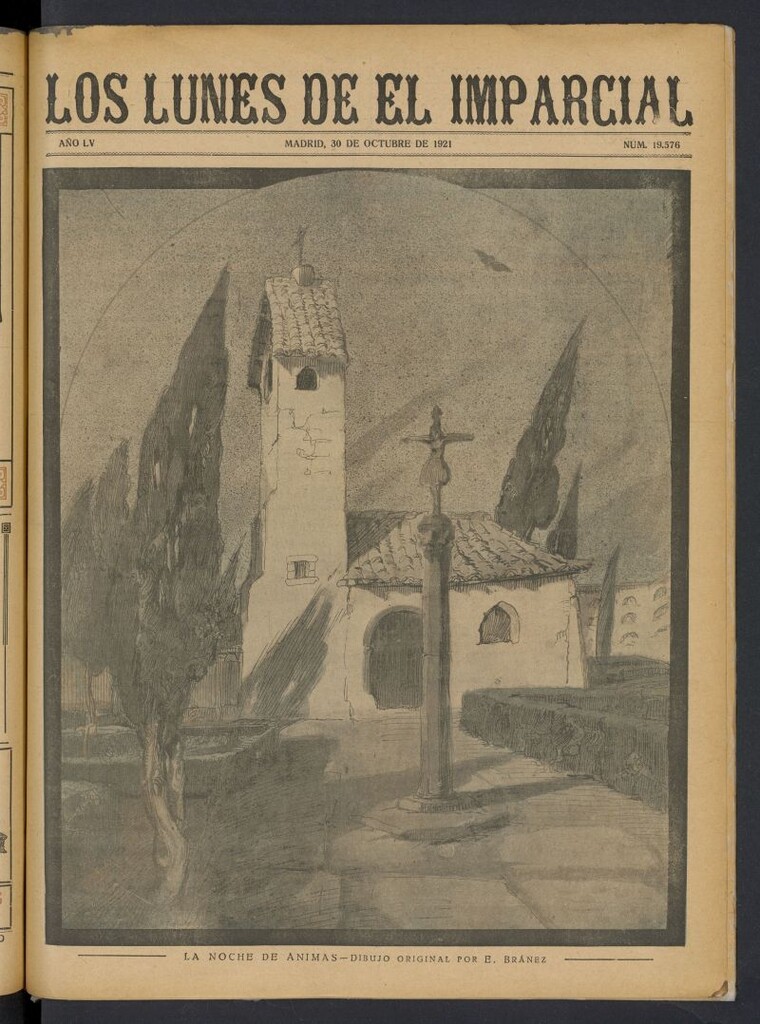 Miniatura de Los Lunes del Imparcial del 30 de octubre de 1921, nº 19.576