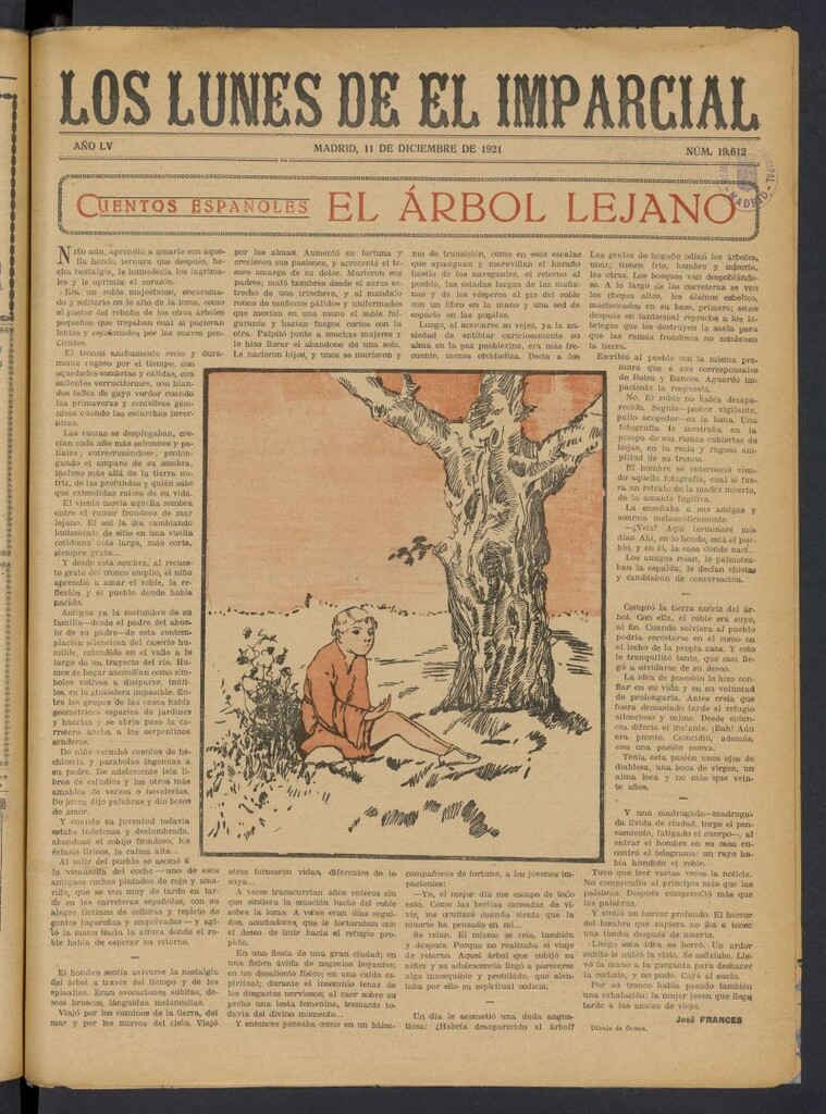 Miniatura de Los Lunes del Imparcial del 11 de diciembre de 1921, nº 19.612