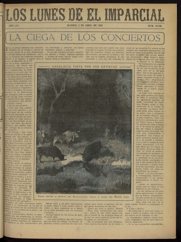 Miniatura de Los Lunes del Imparcial del 2 de abril de 1922, nº 19.708