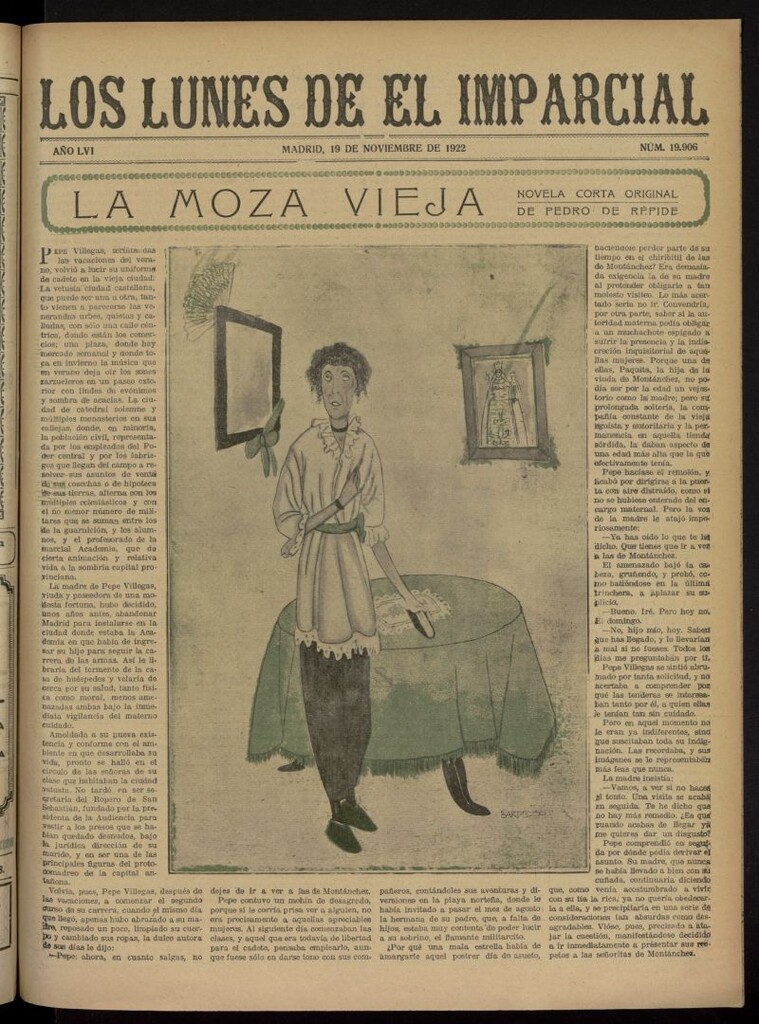 Miniatura de Los Lunes del Imparcial del 19 de noviembre de 1922, nº 19.906