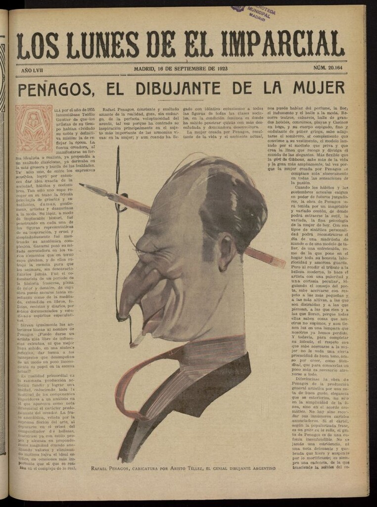 Miniatura de Los Lunes del Imparcial del 16 de septiembre de 1923, nº 20.164