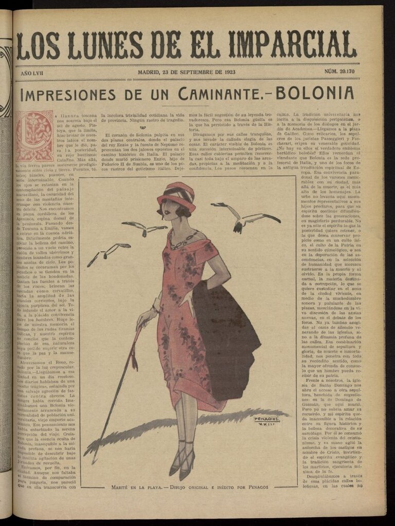 Miniatura de Los Lunes del Imparcial del 23 de septiembre de 1923, nº 20.170