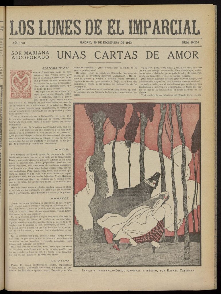 Miniatura de Los Lunes del Imparcial del 30 de diciembre de 1923, nº 20.254