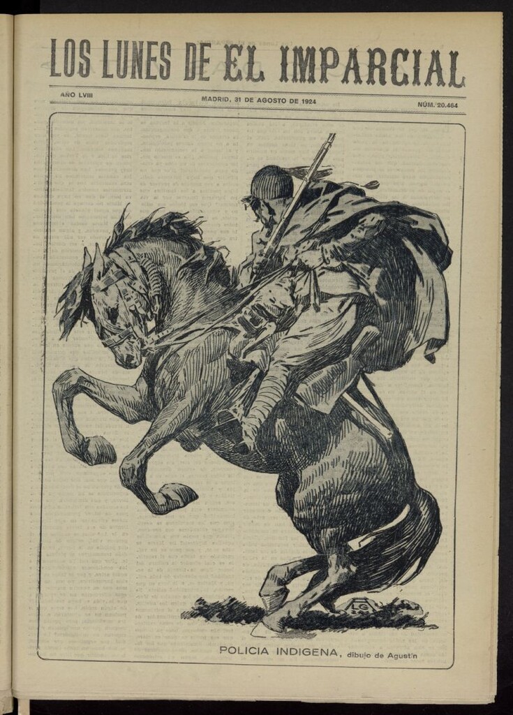 Miniatura de Los Lunes del Imparcial del 31 de agosto de 1924, nº 20.464